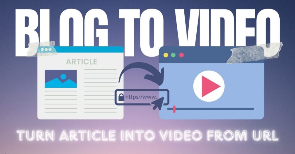 convert blog to video