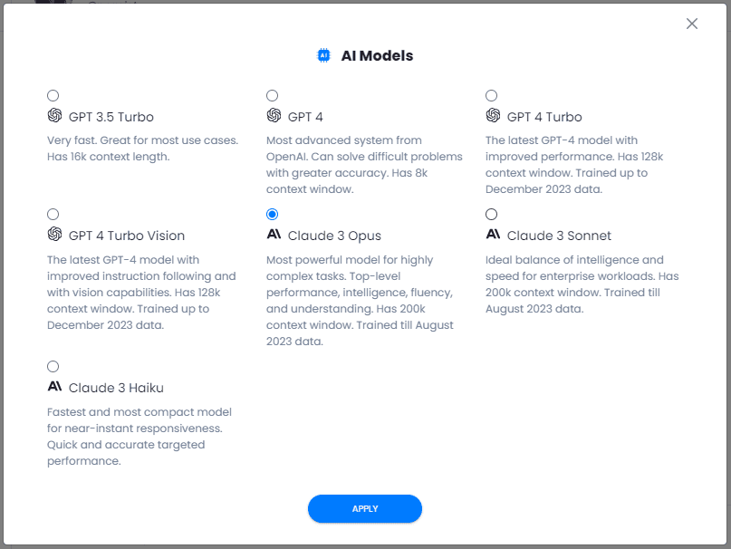 Modelos do Claude no UberCreate: Comparação entre Opus, Sonnet e Haiku