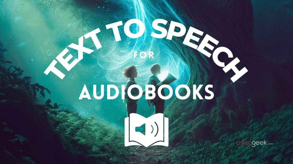 text to speech for audiobooks