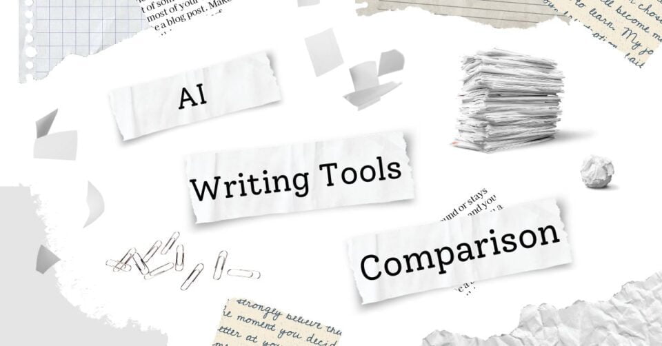 مقارنة أدوات الكتابة بالذكاء الاصطناعي