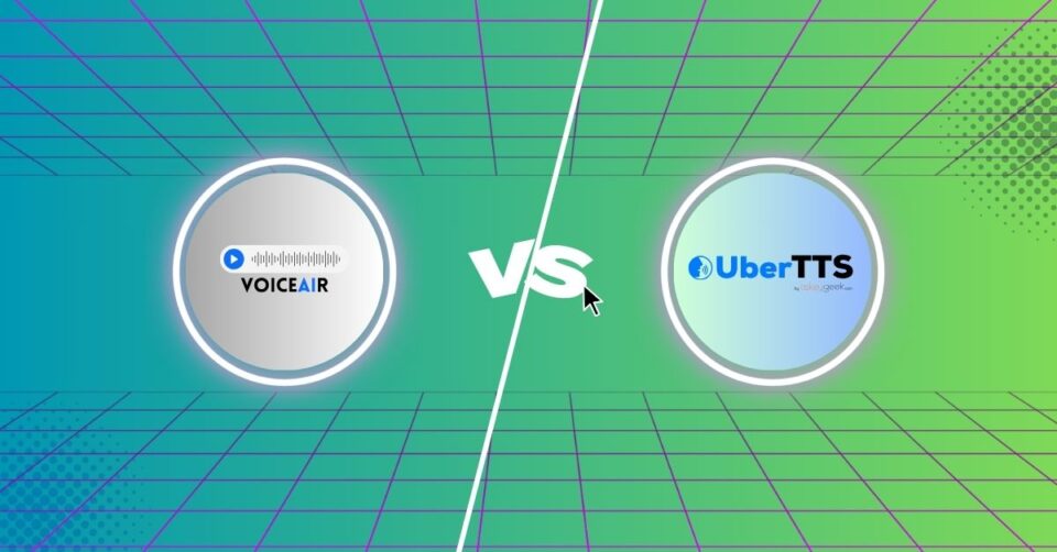 VOICEAIR vs UberTTS