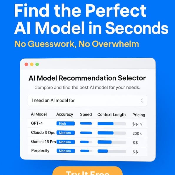 AI Model Selector - No.1 Real-Time AI Model Recommendation Tool - No.1 ...